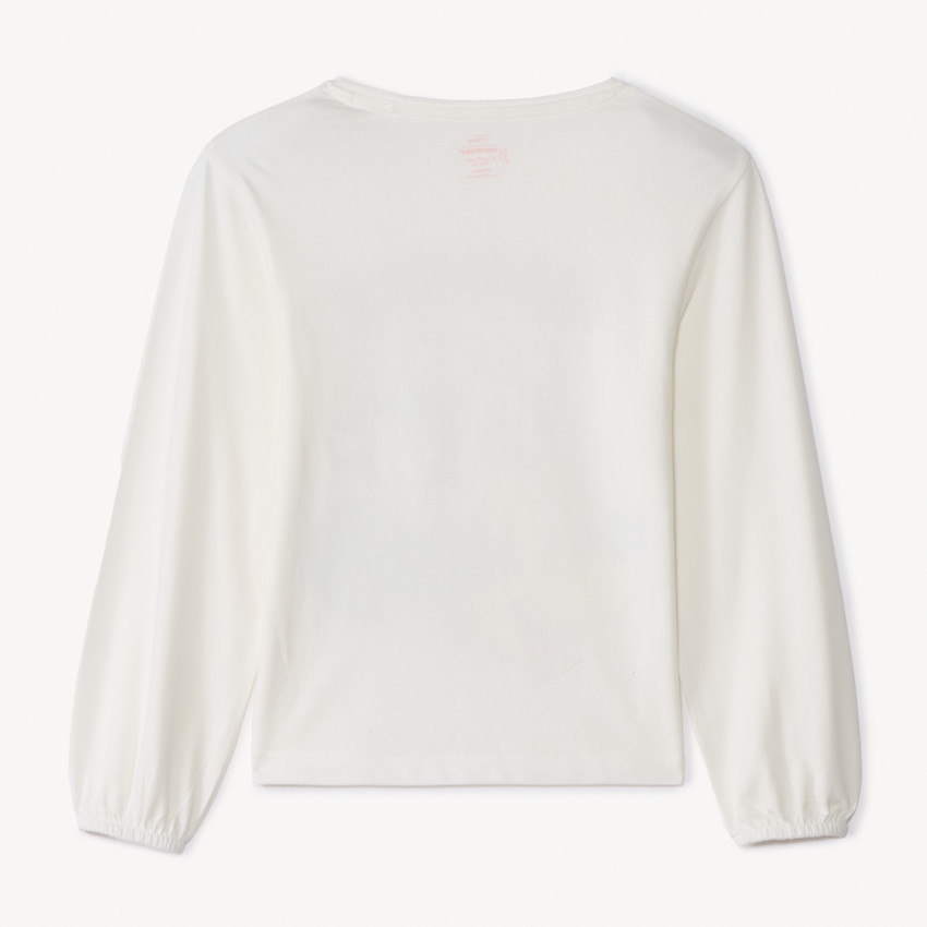 T-shirt manches longues Minnie Disney pour fille 