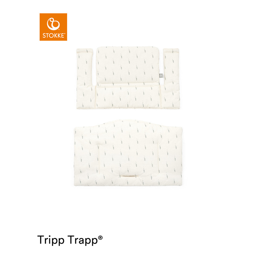 Coussin de chaise Tripp Trapp White Cream 