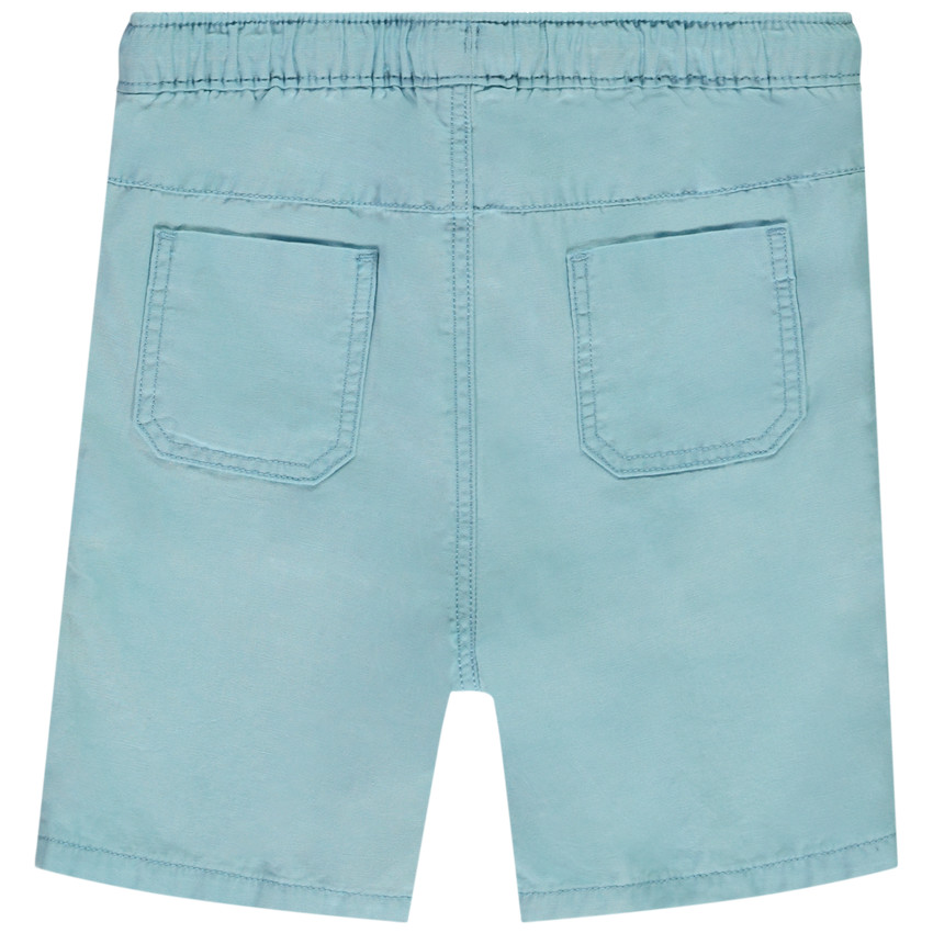 Bermuda van stof voor baby jongen 