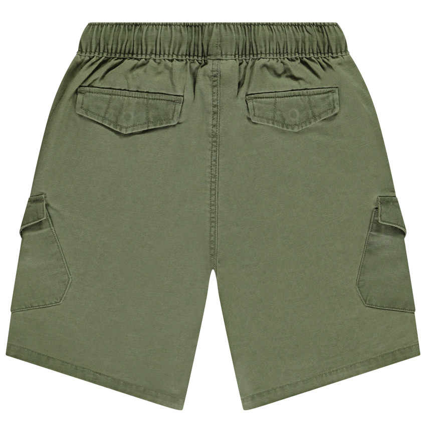 Bermuda cargo en twill pour garçon 
