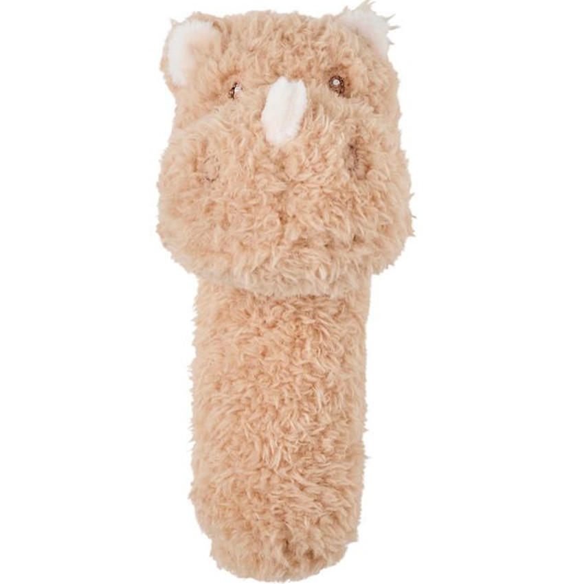 Hochet teddy - Rhino - Caramel 