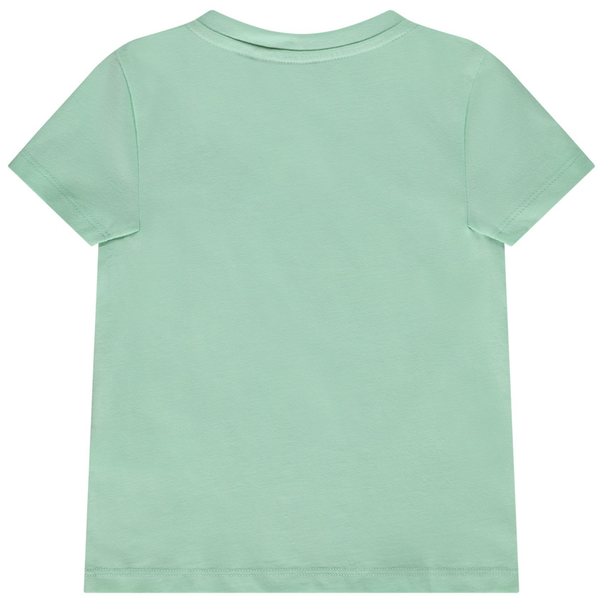 T-shirt korte mouwen fantasieprint voor baby jongen 