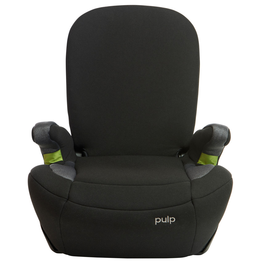 Rehausseur avec dossier rabattable Pulp i-Size noir 