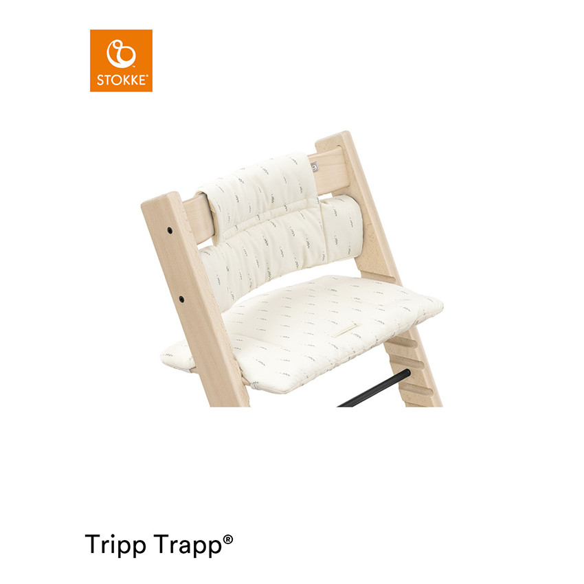 Coussin de chaise Tripp Trapp White Cream 