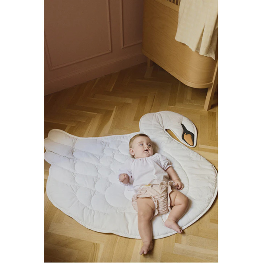 Tapis de jeu 110x100cm Swan 