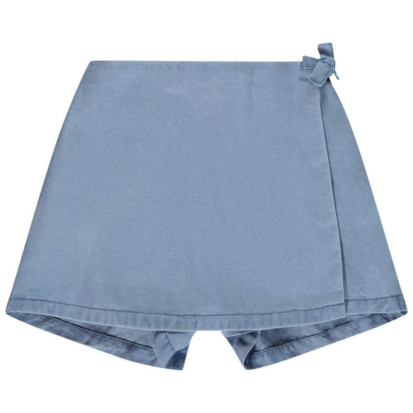 Rok short geknoopt in de taille voor meisjes 