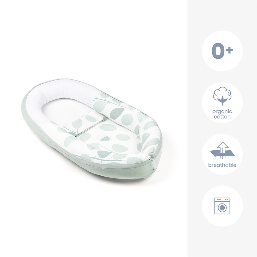 Cocoon Leaves Aqua Green 