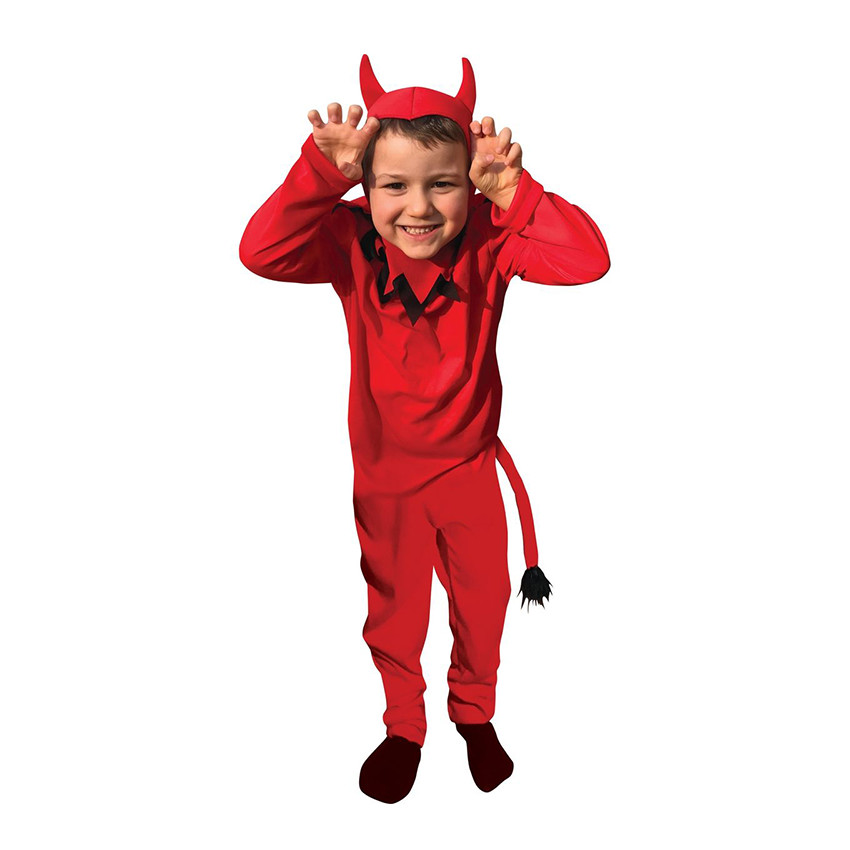 Déguisement Diable Taille L - Rouge 