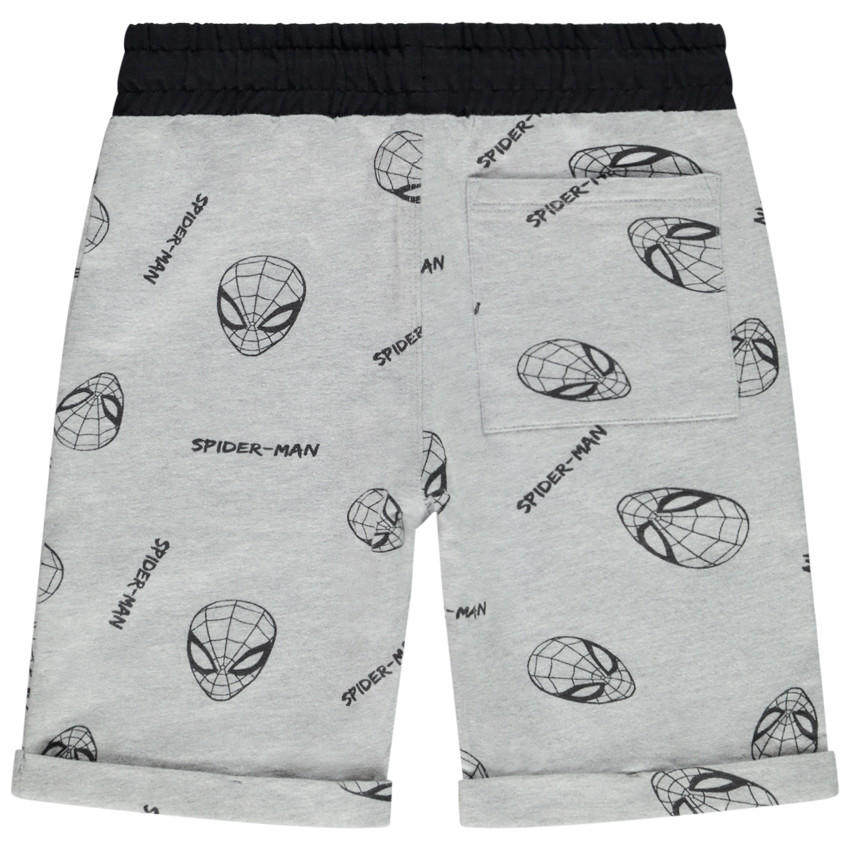 Bermuda met Spider-Man Marvel print voor jongen 