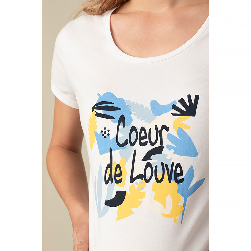 T-shirt de grossesse manches courtes avec print  