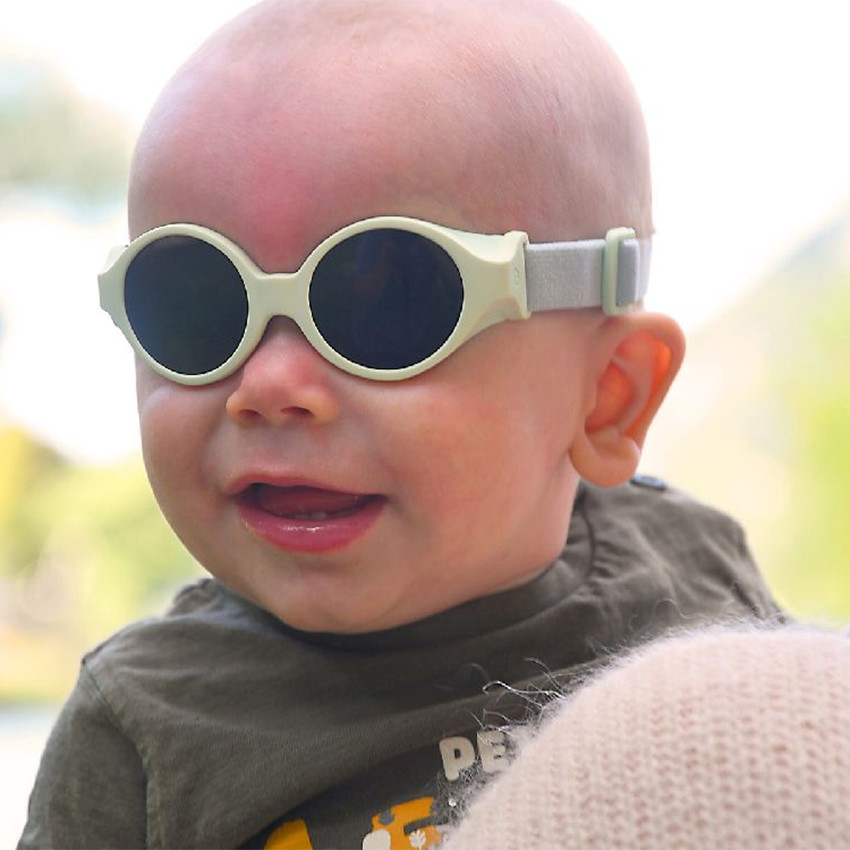 Zonnebril 0-9 maand elastische hoofdband Cat4 Munt  