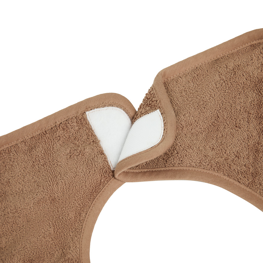 Cape de bain ludique et tablier 2 en 1 Ourson marron 