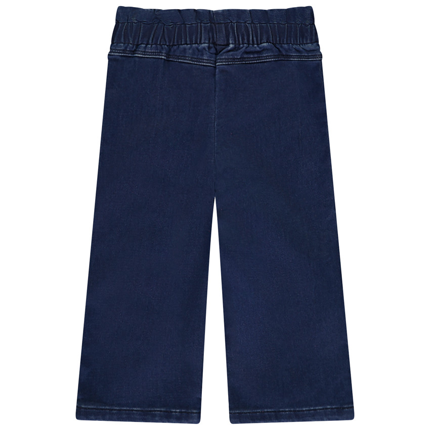 Jean large à taille élastiquée pour bébé fille 