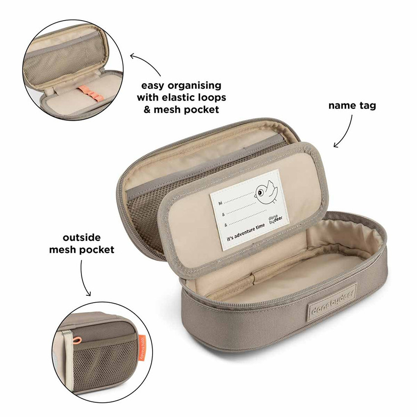 Trousse scolaire Tiny Trails Sable 