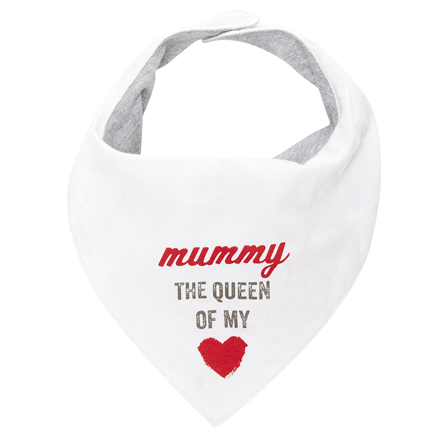 Bavoir réversible Mum & Dad  