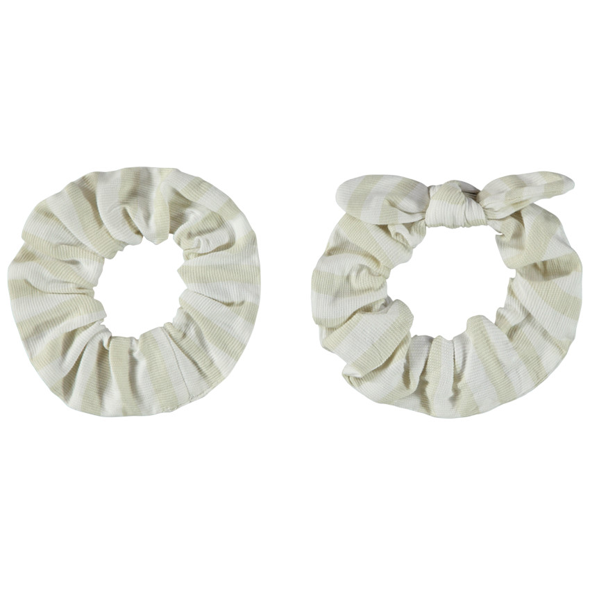 Set van 2 gestreepte elastiekjes voor meisjes 