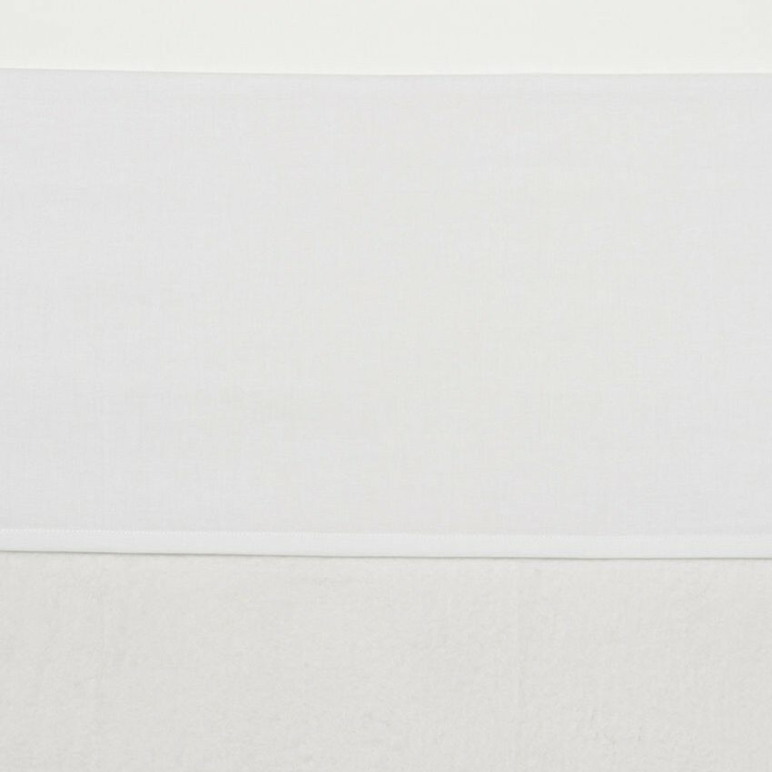 Drap uni - 75x100 cm - White/White - Lot de 2 pc 