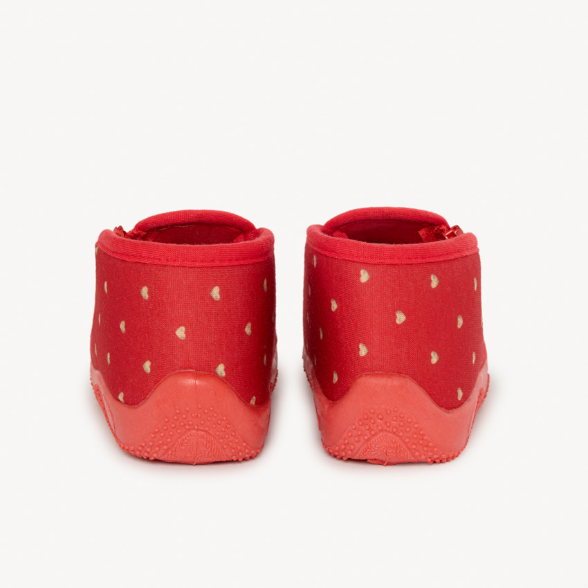 Chaussons bottillons renne de Noël pour bébé fille 