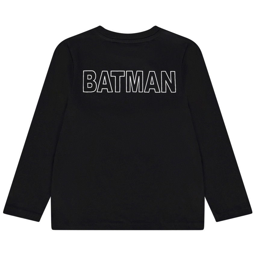 T-shirt manches longues en jersey print Batman pour garçon 