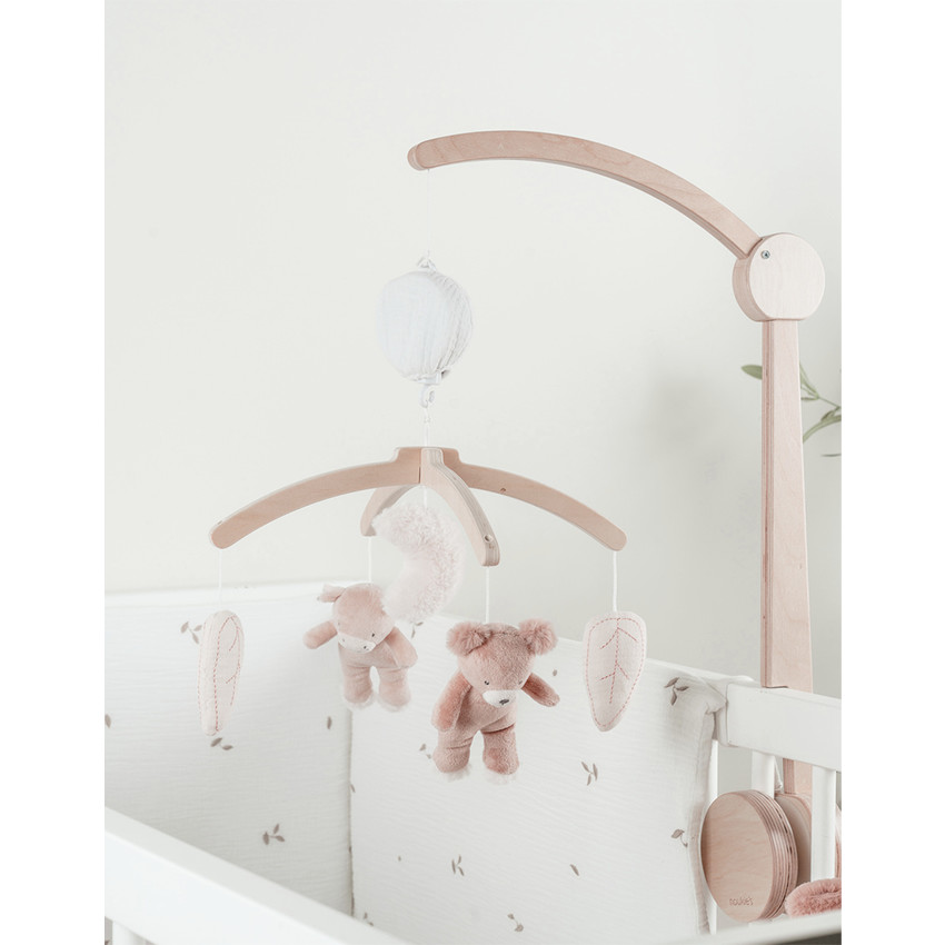 Mobile musical en bois Lily & Fluffy 