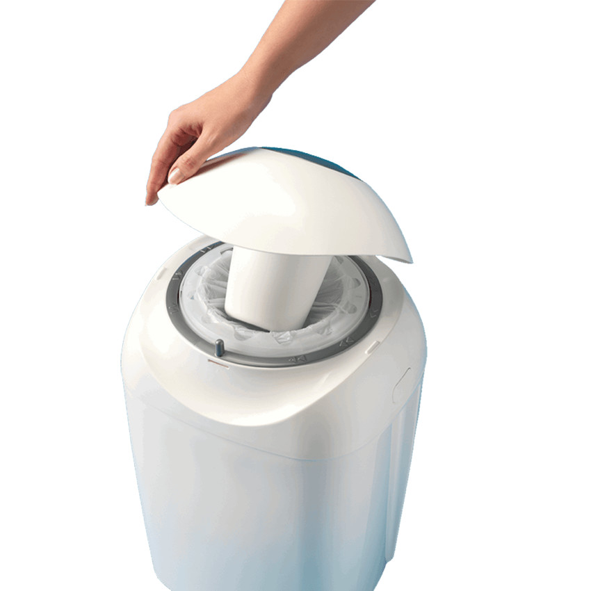 Poubelle à couches Tec - Rose 