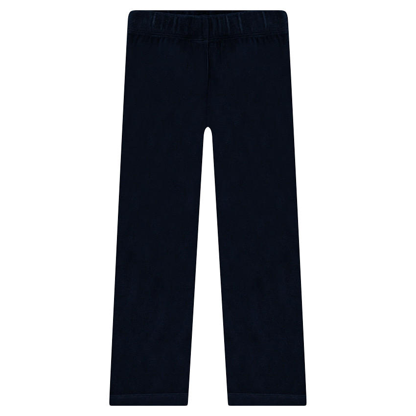 Pyjama van gestreept fluweel ©Disney met patch Mickey  