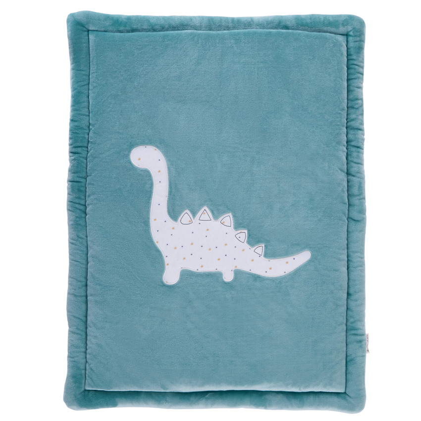 Tapis de parc bi-matière 70 x 95 cm imprimé/Dinosaure 