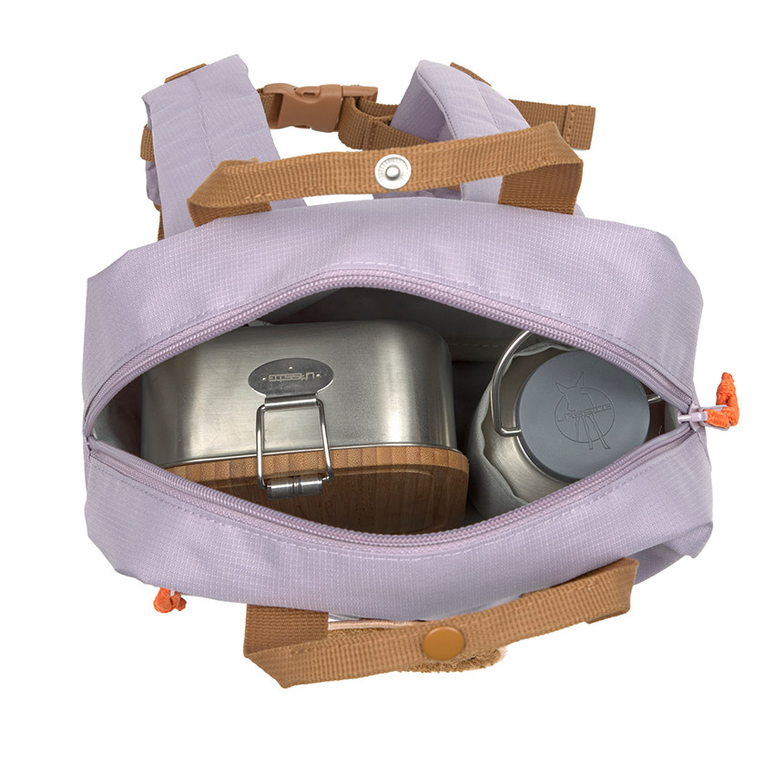 Sac à dos enfant Mini carré Little Gang Lilas 