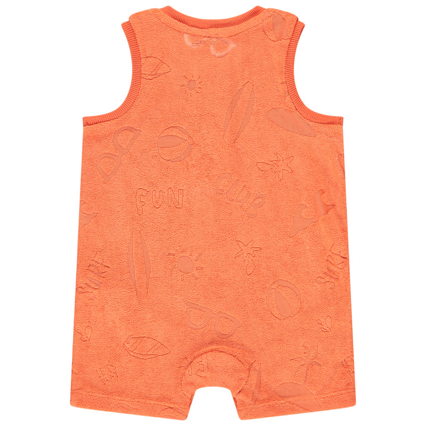 Combishort en éponge effet dévoré pour bébé garçon 