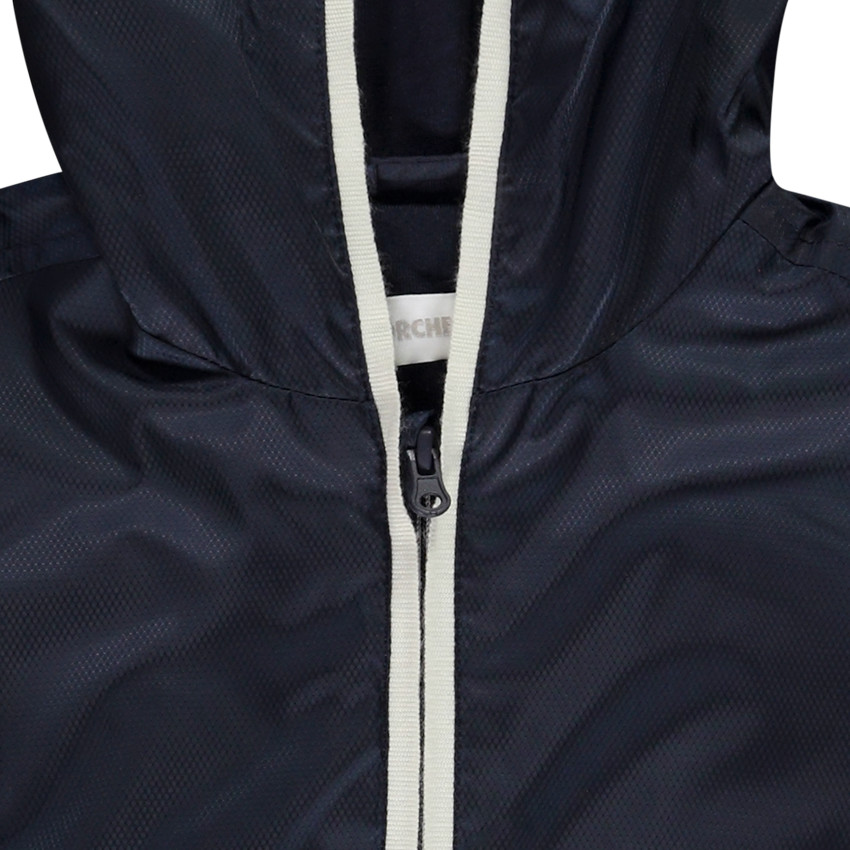 Windjack met 50% gerecycled polyester voor baby jongen 