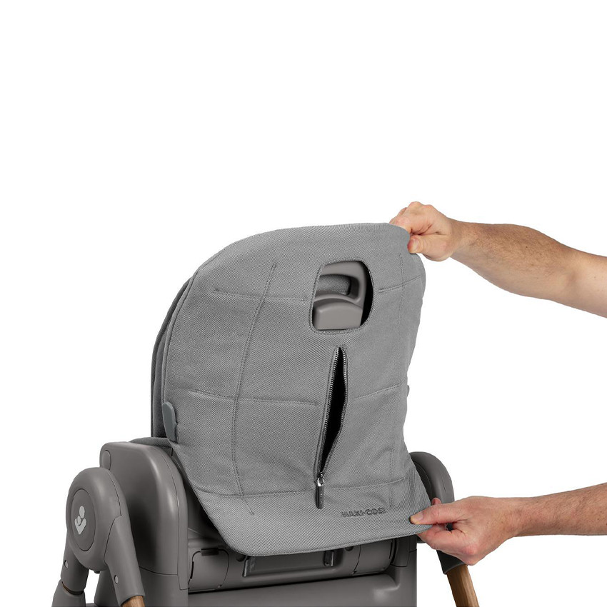 Hoge stoel verstelbaar en evoluerend Minla Plus graphite 