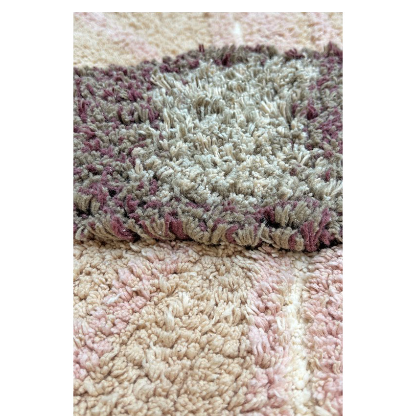 Tapis coton lavable 90x120cm Animal Baby Butterfly 