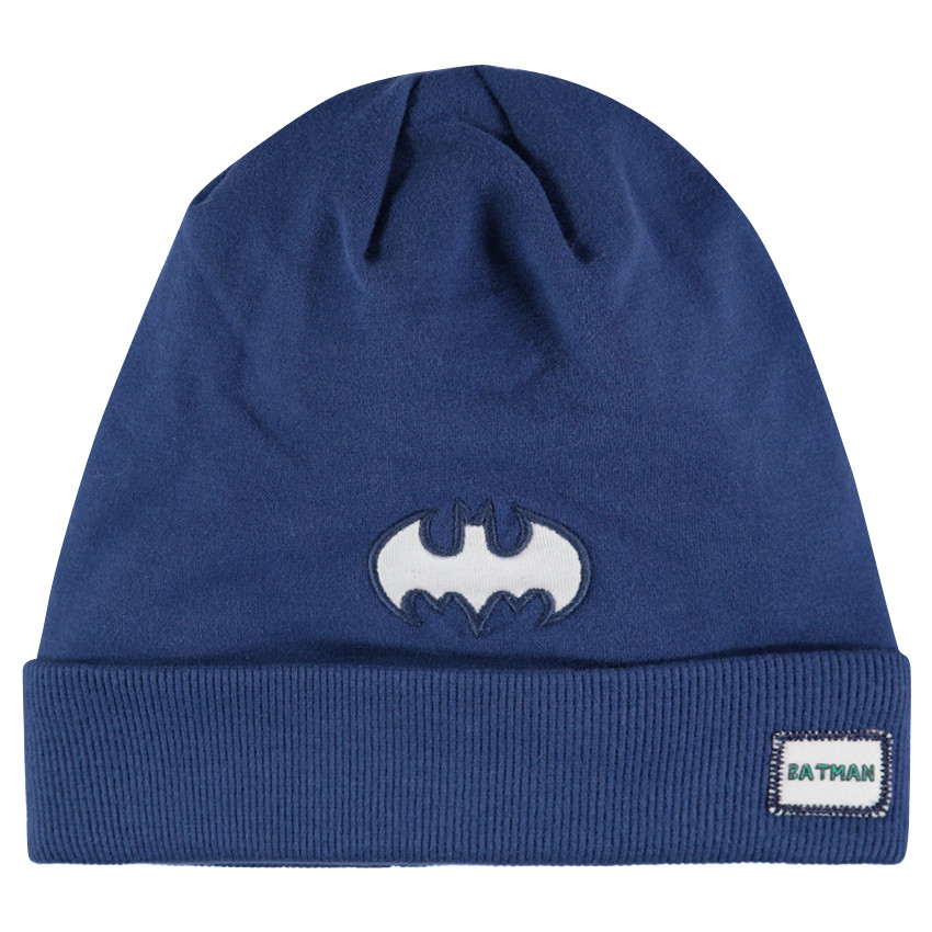 Muts in gebreid DC Comics met badge patch Batman 