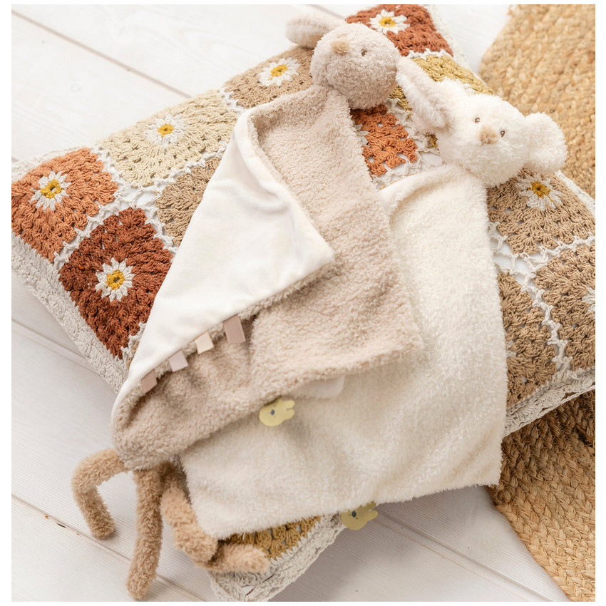 Knuffeldoekje maxi Teddy-Konijn 35cm 