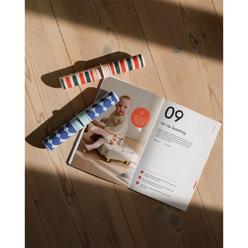 Set d'activité pour bébé 0-12m Deep Blue/Sky Blue 