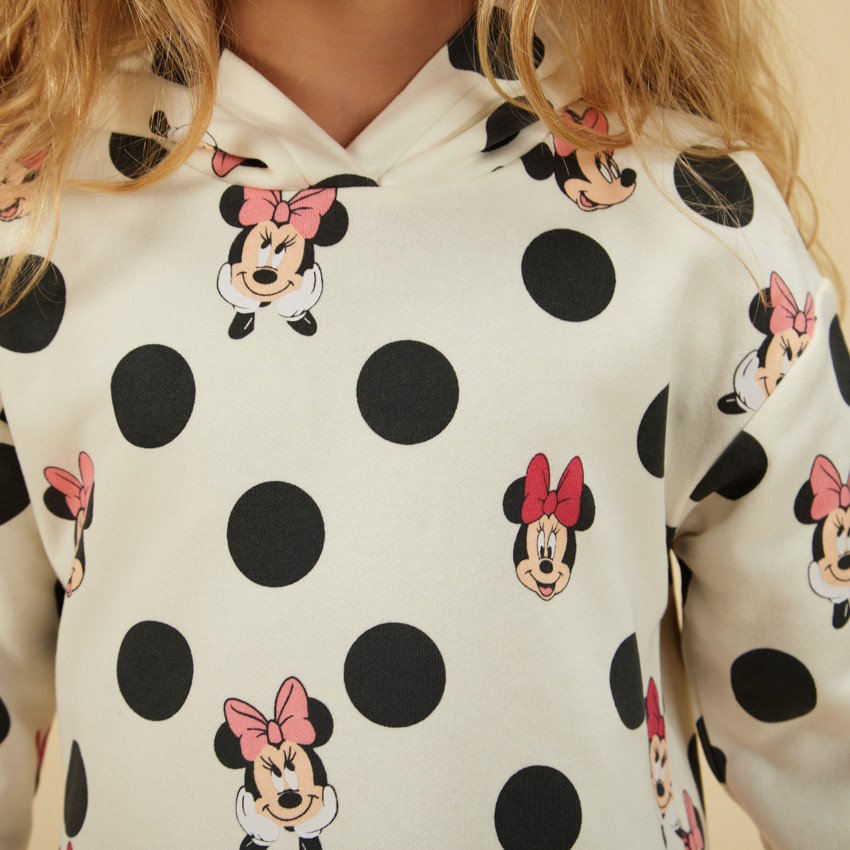 Oversize Minnie Disney sweatshirtjurk voor meisjes 