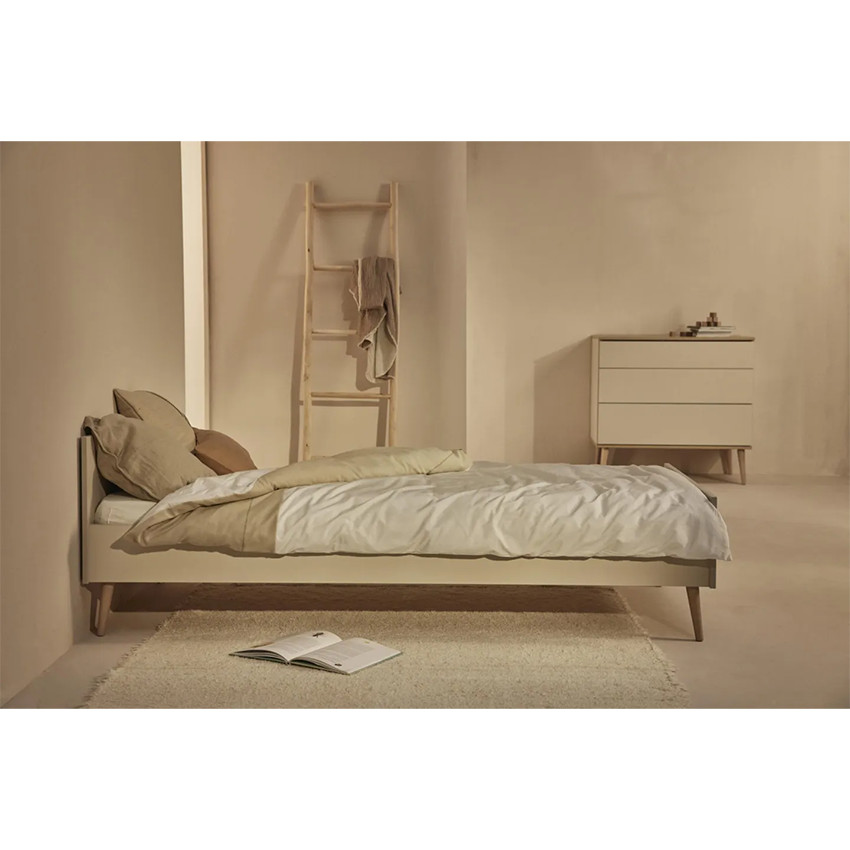 Bed Cocoon/Flow Junior 90x200cm Ice White 