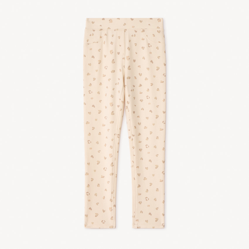 Jegging molleton imprimé fille 