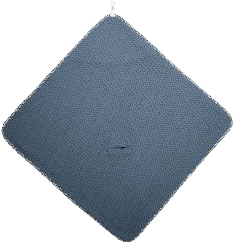 Wikkeldeken Antwerp 100x100cm Bluestone 