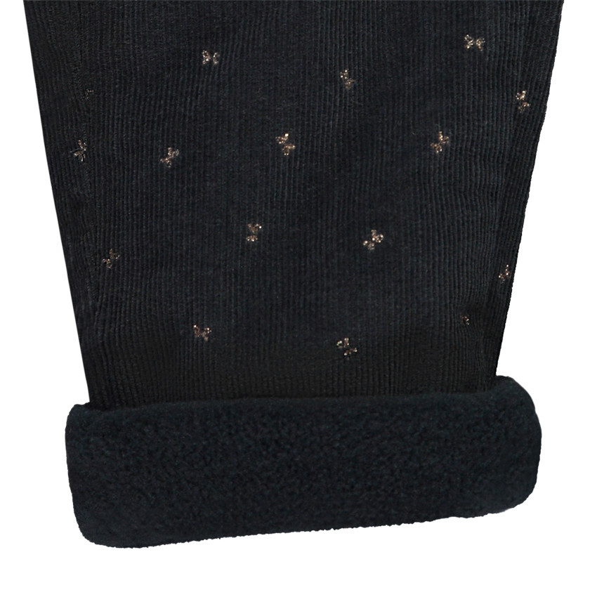 Jogging in fluweel met vlinderprint voor meisjes 