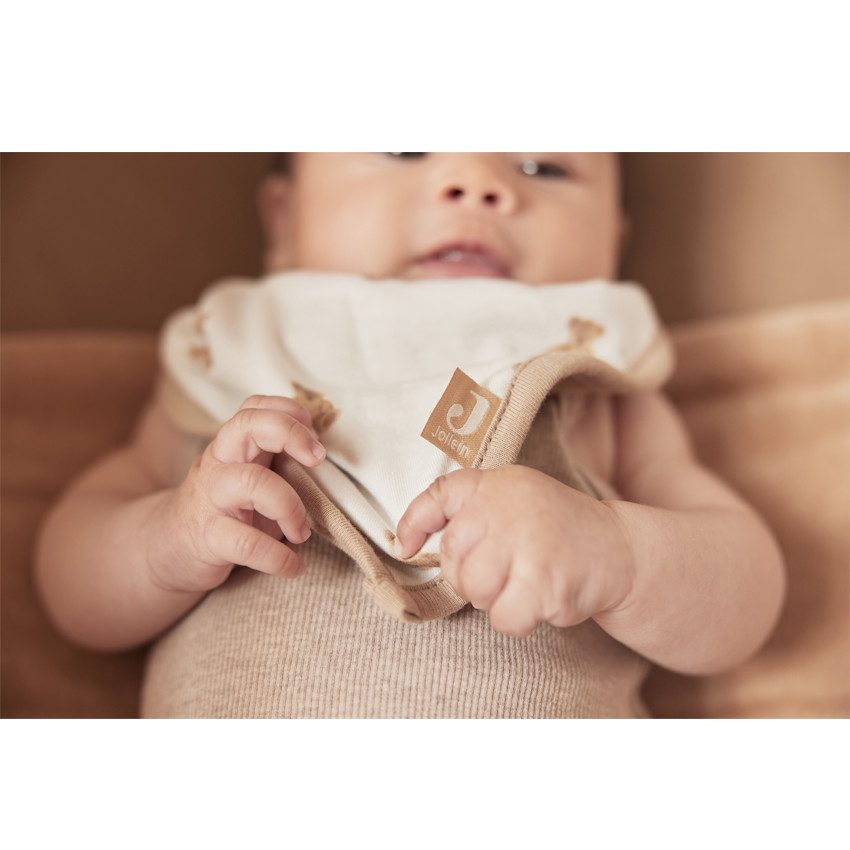 Lot de 2 bavoirs bandana Teddy Bear 