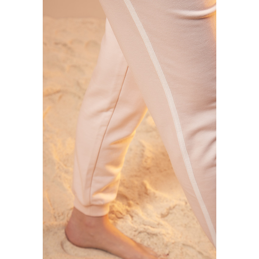 Pantalon large imprimé fluide de grossesse - sable, Vêtements de grossesse