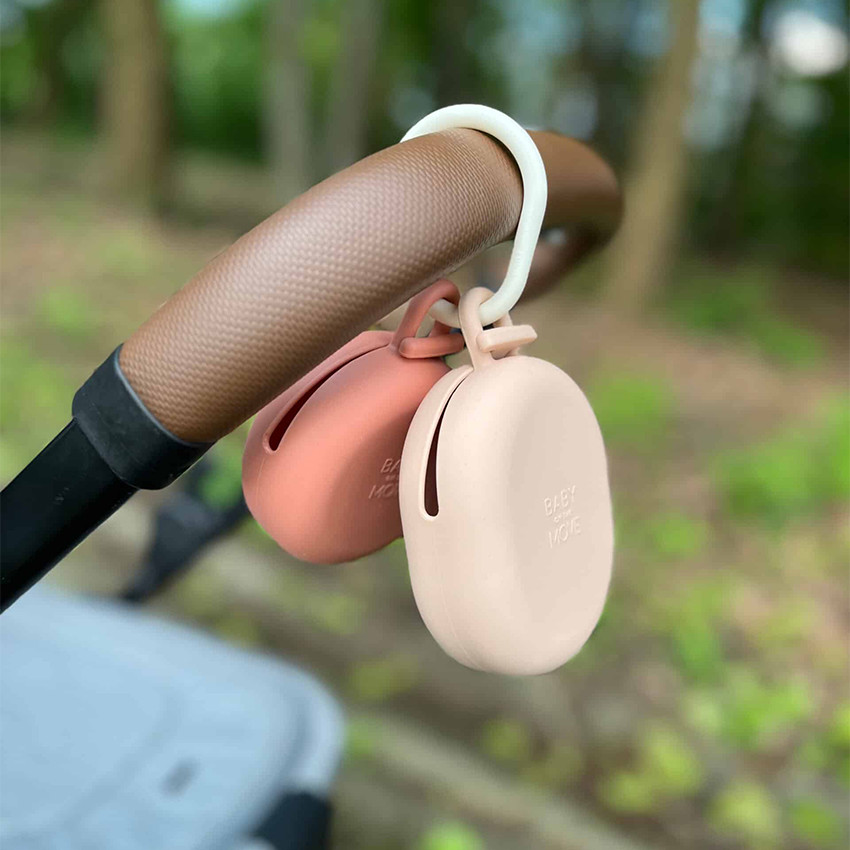 Set van 2 Fopspeen & Snack Zakjes Flower 