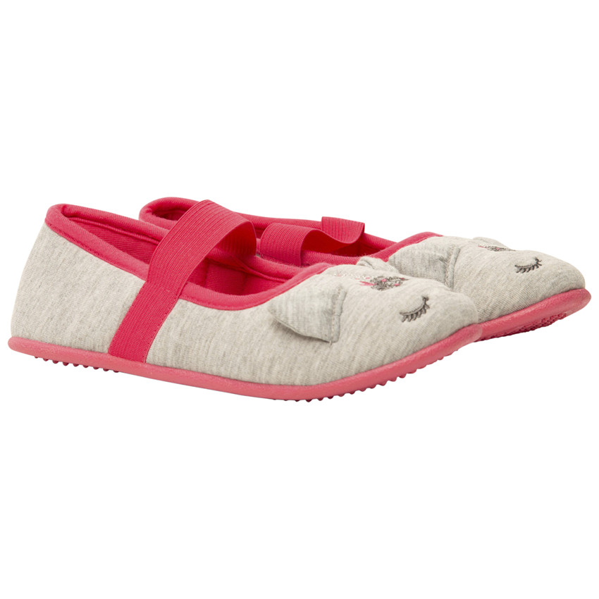 Eenhoornpantoffels in mary-janestijl voor meisjes 