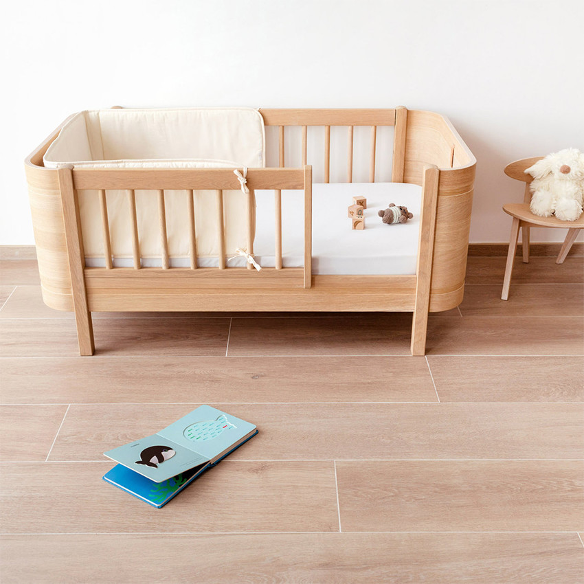 Tour de lit & Parc 30x180 Pure Coton Ivoire 