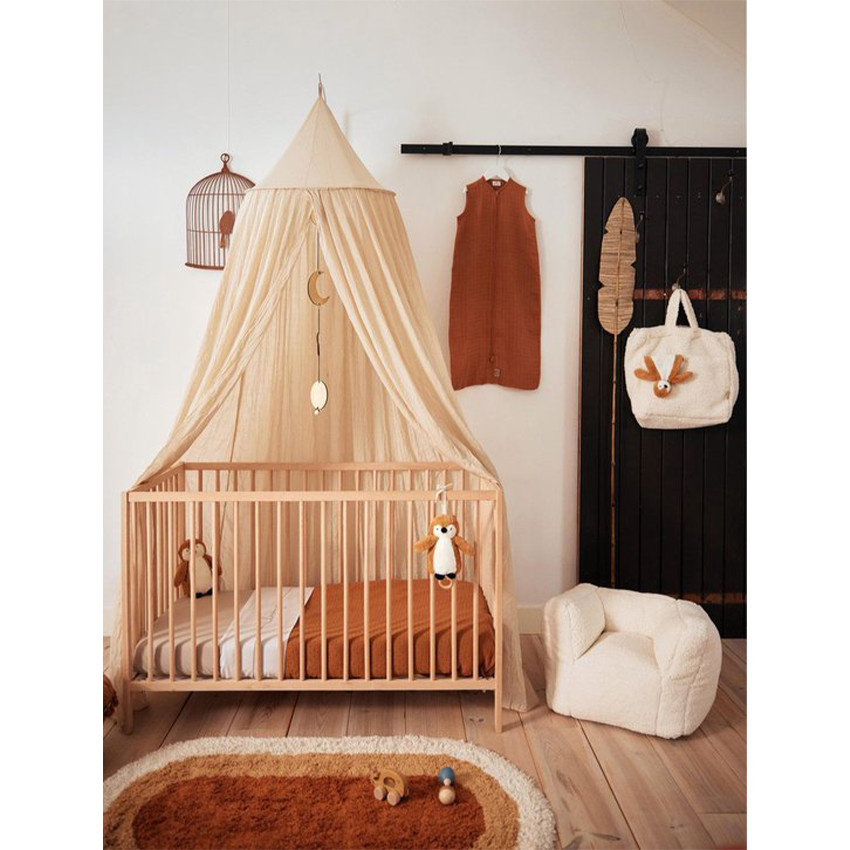 Ciel de lit et moustiquaire vintage 245 cm Nougat 