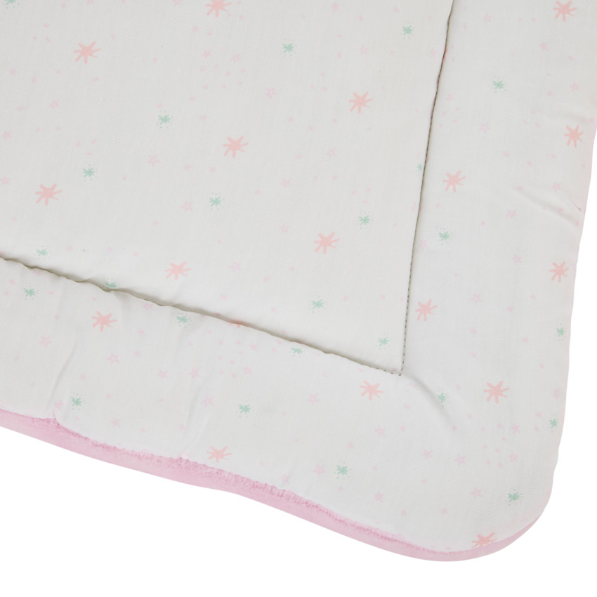 Tapis de parc bi-matière 70 x 95 cm imprimé/Papillon 