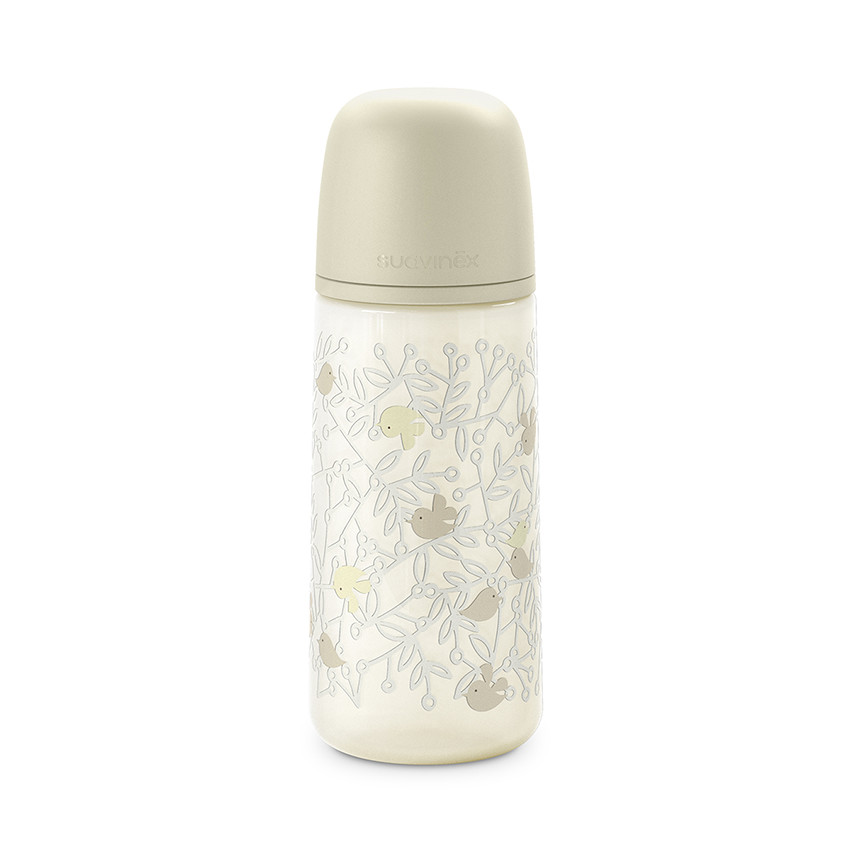 Biberon 360ml avec tétine SX Pro L Birdies beige 