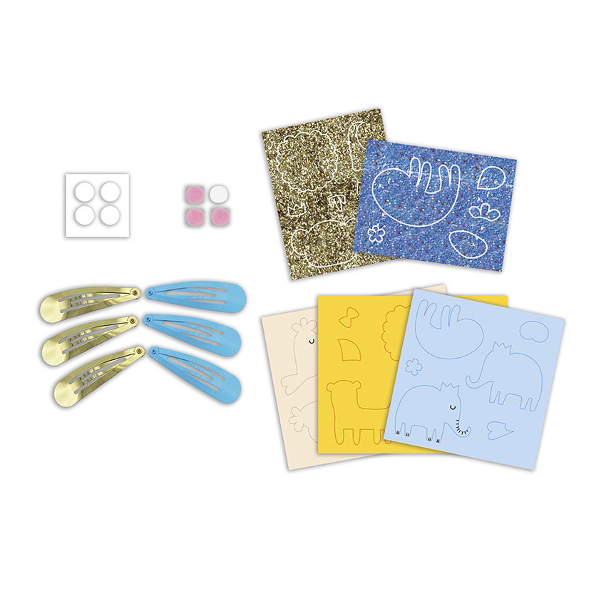 6 Glitterspeldjes Om Te Maken Exotic Animals 