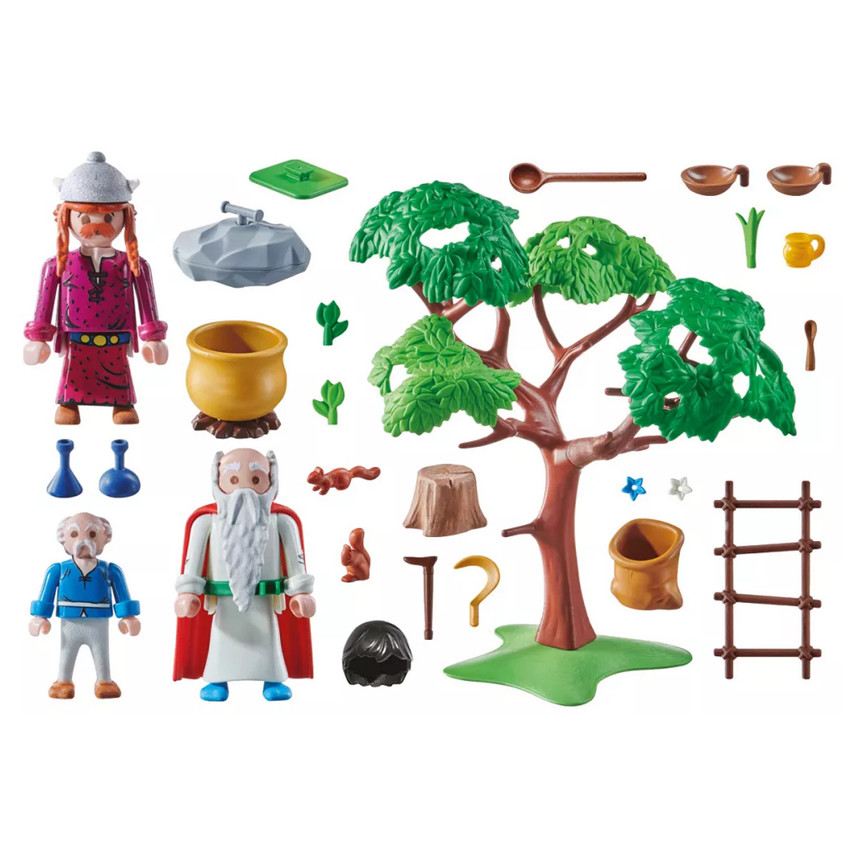 Panoramix et le chaudron de potion magique - Astérix 